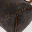 LOUIS VUITTON Monogram Mini Speedy Hand Bag M41534 LV Auth 142713-18
