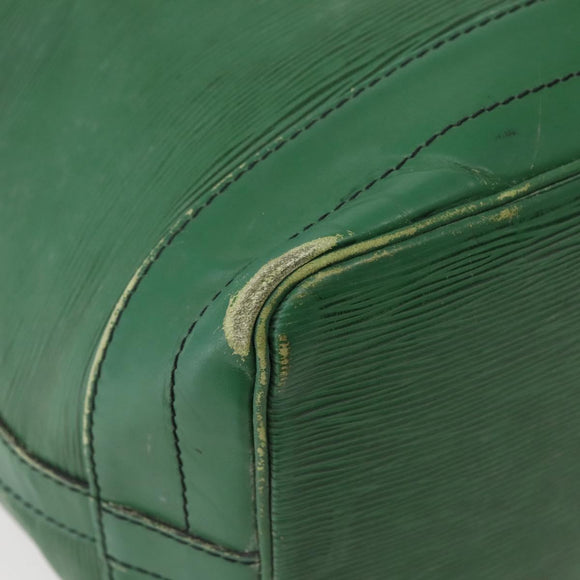 LOUIS VUITTON Epi Noe Schultertasche Bicolor Grün Blau M44044 LV Auth 142714