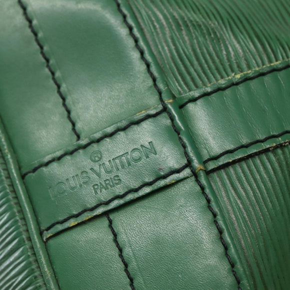 LOUIS VUITTON Epi Noe Shoulder Bag Bicolor Green Blue M44044 LV Auth 142714