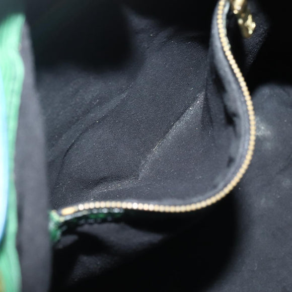 LOUIS VUITTON Epi Noe Shoulder Bag Bicolor Green Blue M44044 LV Auth 142714