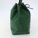 LOUIS VUITTON Epi Noe Schultertasche Bicolor Grün Blau M44044 LV Auth 142714-3