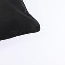 PRADA Shoulder Bag Nylon Black Silver Auth 142716-13