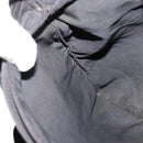 PRADA Shoulder Bag Nylon Black Silver Auth 142716-18