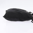 PRADA Shoulder Bag Nylon Black Silver Auth 142716-5