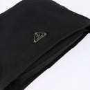 PRADA Shoulder Bag Nylon Black Silver Auth 142716-6