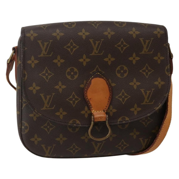 LOUIS VUITTON Monogram Saint Cloud GM Shoulder Bag M51242 LV Auth 142717
