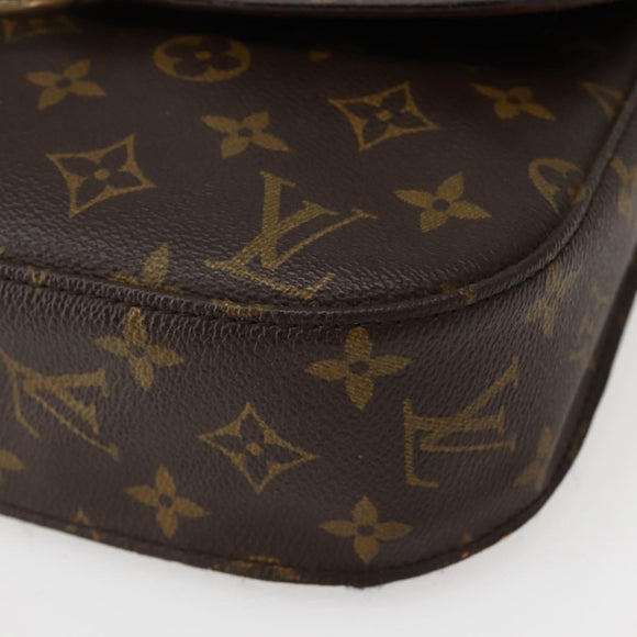 LOUIS VUITTON Monogram Saint Cloud GM Shoulder Bag M51242 LV Auth 142717