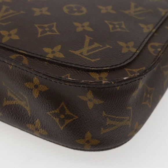 LOUIS VUITTON Monogram Saint Cloud GM Shoulder Bag M51242 LV Auth 142717