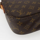 LOUIS VUITTON Monogram Saint Cloud GM Shoulder Bag M51242 LV Auth 142717-8