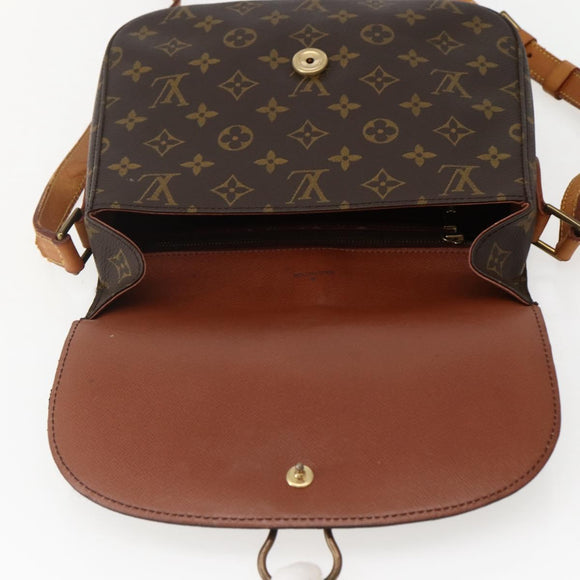 LOUIS VUITTON Monogram Saint Cloud GM Shoulder Bag M51242 LV Auth 142717