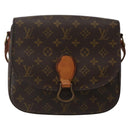 LOUIS VUITTON Monogram Saint Cloud GM Shoulder Bag M51242 LV Auth 142717-13