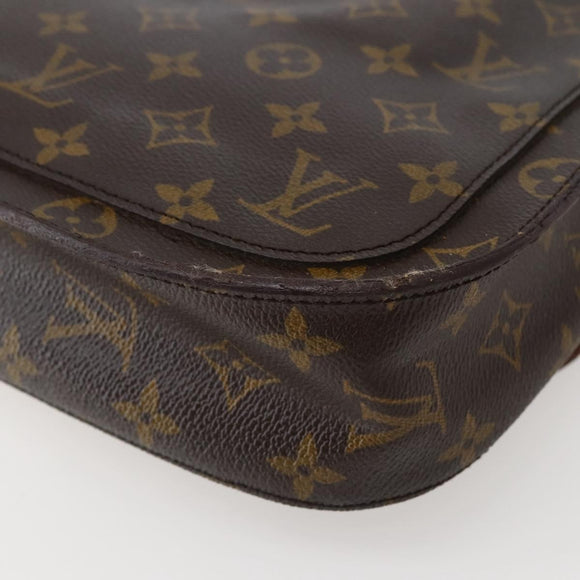 LOUIS VUITTON Monogram Saint Cloud GM Shoulder Bag M51242 LV Auth 142719