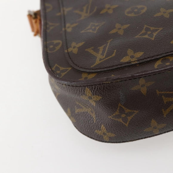 LOUIS VUITTON Monogram Saint Cloud GM Shoulder Bag M51242 LV Auth 142719