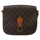 LOUIS VUITTON Monogram Saint Cloud GM Shoulder Bag M51242 LV Auth 142719-13