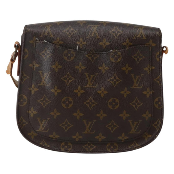 LOUIS VUITTON Monogram Saint Cloud GM Shoulder Bag M51242 LV Auth 142719