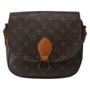 LOUIS VUITTON Monogram Saint Cloud GM Shoulder Bag M51242 LV Auth 142721-13