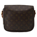LOUIS VUITTON Monogram Saint Cloud GM Shoulder Bag M51242 LV Auth 142721-2