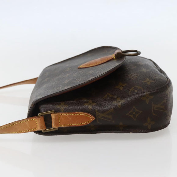 LOUIS VUITTON Monogram Saint Cloud GM Shoulder Bag M51242 LV Auth 142721