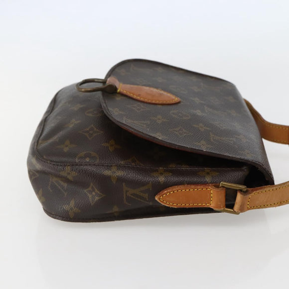 LOUIS VUITTON Monogram Saint Cloud GM Shoulder Bag M51242 LV Auth 142721