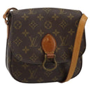 LOUIS VUITTON Monogram Saint Cloud MM Shoulder Bag M51243 LV Auth 142722-1