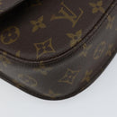 LOUIS VUITTON Monogram Saint Cloud MM Shoulder Bag M51243 LV Auth 142722-16