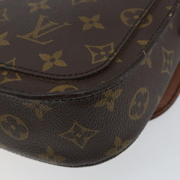 LOUIS VUITTON Monogram Saint Cloud MM Shoulder Bag M51243 LV Auth 142722