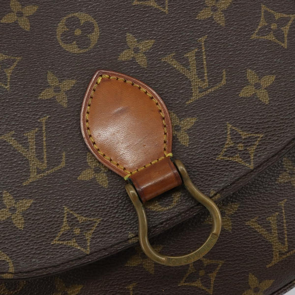 LOUIS VUITTON Monogram Saint Cloud MM Shoulder Bag M51243 LV Auth 142722