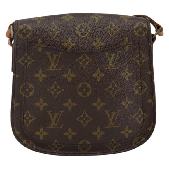 LOUIS VUITTON Monogram Saint Cloud MM Shoulder Bag M51243 LV Auth 142722