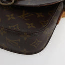 LOUIS VUITTON Monogram Saint Cloud PM Shoulder Bag M51244 LV Auth 142723-15