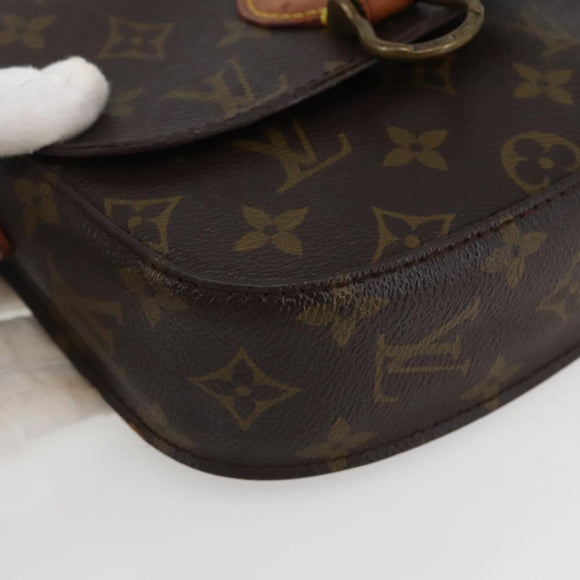 LOUIS VUITTON Monogram Saint Cloud PM Shoulder Bag M51244 LV Auth 142723