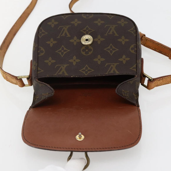 LOUIS VUITTON Monogram Saint Cloud PM Shoulder Bag M51244 LV Auth 142723