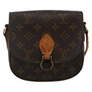 LOUIS VUITTON Monogram Saint Cloud PM Shoulder Bag M51244 LV Auth 142723-13