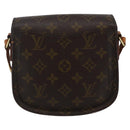 LOUIS VUITTON Monogram Saint Cloud PM Shoulder Bag M51244 LV Auth 142723-2