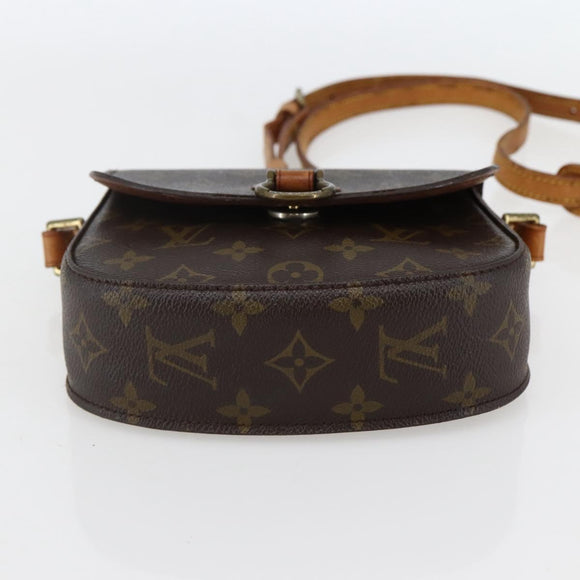 LOUIS VUITTON Monogram Saint Cloud PM Shoulder Bag M51244 LV Auth 142723