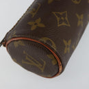 LOUIS VUITTON Monogram Papillon Pouch LV Auth 142726-14