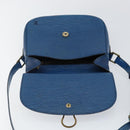 LOUIS VUITTON Epi Saint Cloud GM Shoulder Bag Toledo Blue M52195 LV Auth 142727-19