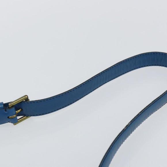 LOUIS VUITTON Epi Saint Cloud GM Shoulder Bag Toledo Blue M52195 LV Auth 142727