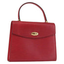 LOUIS VUITTON Epi Malesherbes Hand Bag Red M52377 LV Auth 142728-1