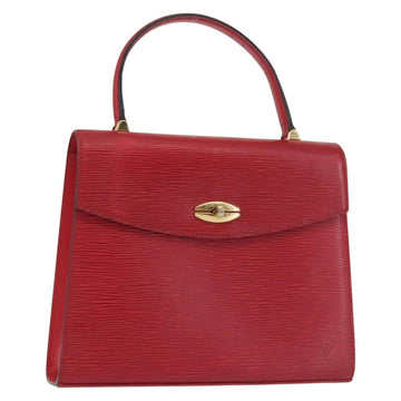 LOUIS VUITTON Epi Malesherbes Hand Bag Red M52377 LV Auth 142728