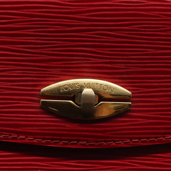 LOUIS VUITTON Epi Malesherbes Hand Bag Red M52377 LV Auth 142728