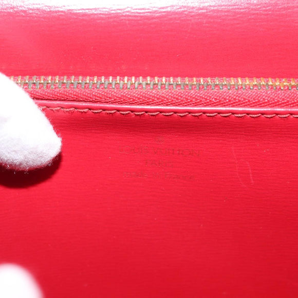 LOUIS VUITTON Epi Malesherbes Hand Bag Red M52377 LV Auth 142728