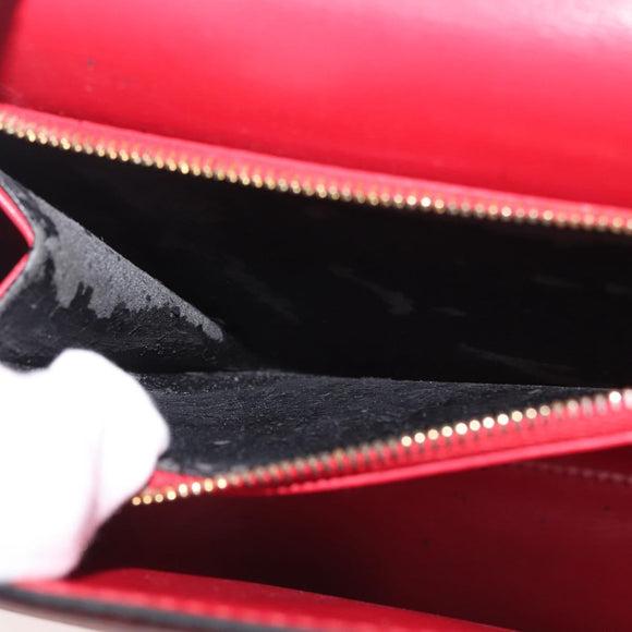 LOUIS VUITTON Epi Malesherbes Hand Bag Red M52377 LV Auth 142728