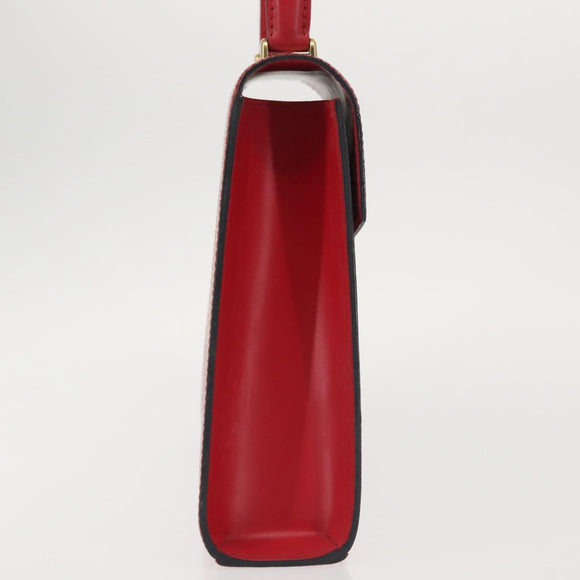 LOUIS VUITTON Epi Malesherbes Hand Bag Red M52377 LV Auth 142728