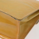 LOUIS VUITTON Monogram Vernis Spring Street Hand Bag Gris M91029 LV Auth 142730-17