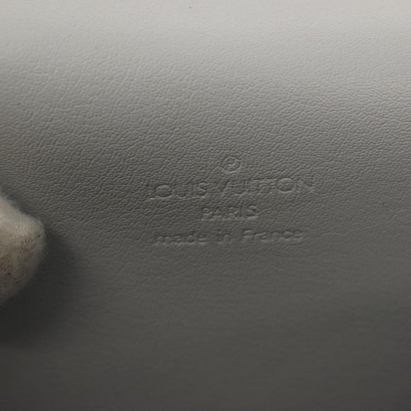 LOUIS VUITTON Monogram Vernis Spring Street Hand Bag Gris M91029 LV Auth 142730