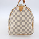 LOUIS VUITTON Damier Azur Speedy 30 Hand Bag N41533 LV Auth 142731-3
