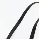 Salvatore Ferragamo Gancini Hand Bag Leather 2way Black Gold Auth 142732-15