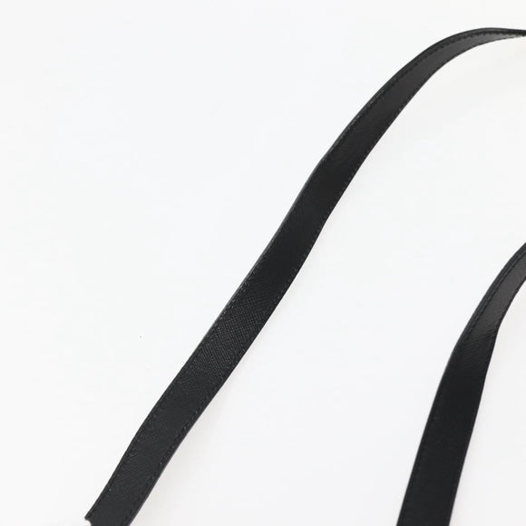 Salvatore Ferragamo Gancini Hand Bag Leather 2way Black Gold Auth 142732