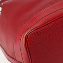 LOUIS VUITTON Epi Noe Shoulder Bag Red M44007 LV Auth 142738-14