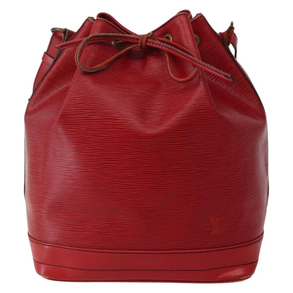 LOUIS VUITTON Epi Noe Shoulder Bag Red M44007 LV Auth 142738